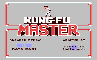 Kung-Fu Master Title Screen
